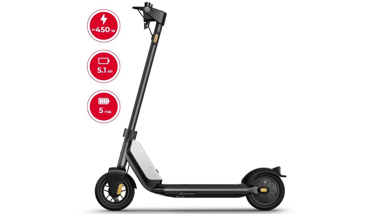 Электросамокат NIU KQi1 Sport 9", 250(450)W, 5.1Ah, App, черный 11 Электросамокат NIU KQi1 Sport 9", 250(450)W, 5.1Ah, App, черный 11
