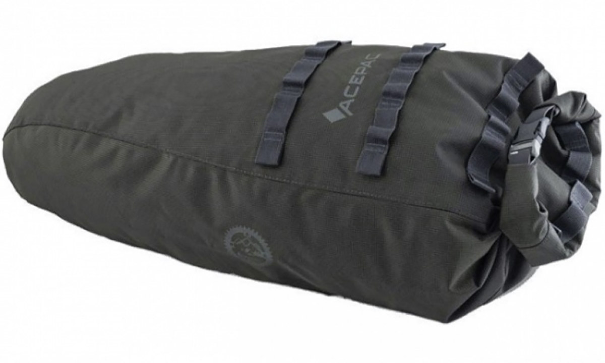 Фотографія Велосумка AcePac Saddle Drybag 2021 8 L, Grey