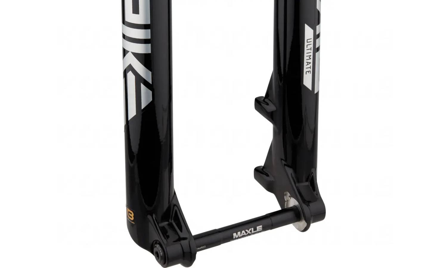 Вилка RockShox Pike Ultimate Charger 3 RC2 - Crown 29" Boost™ 15x110 120mm Gloss Black Alum Str Tpr 44offset DebonAir+ (includes Bolt On Fender,2 Btm  7