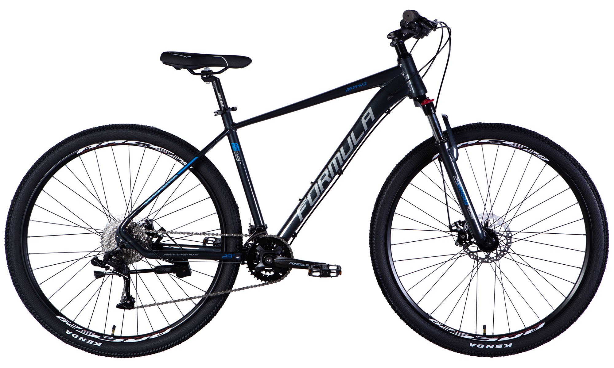Фотографія Велосипед Formula ZEPHYR 2.0 DD CS 29", розмір L, рама 19", 2025, темно-сiрий (матовий) Фотографія Велосипед Formula ZEPHYR 2.0 DD CS 29", розмір L, рама 19", 2025, темно-сiрий (матовий)