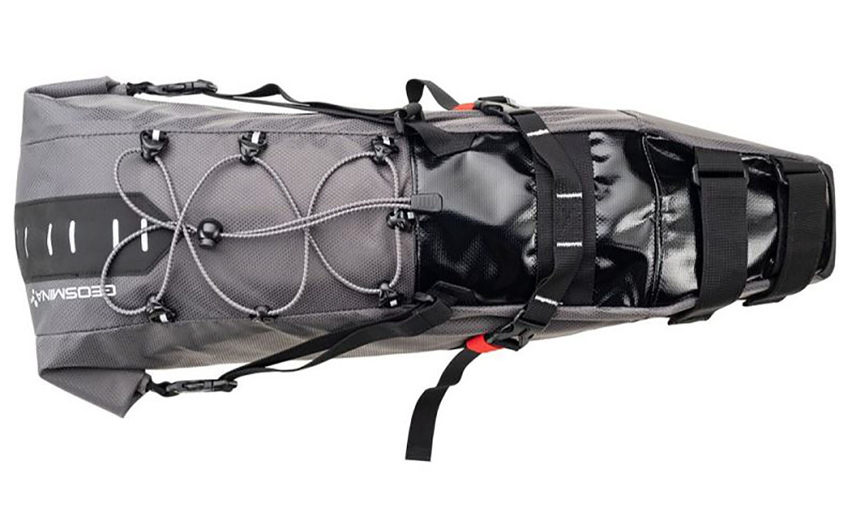 Фотография Сумка подседельная GEOSMINA Small Seat Bag 10 Liters 64x12x12cm 470g 4