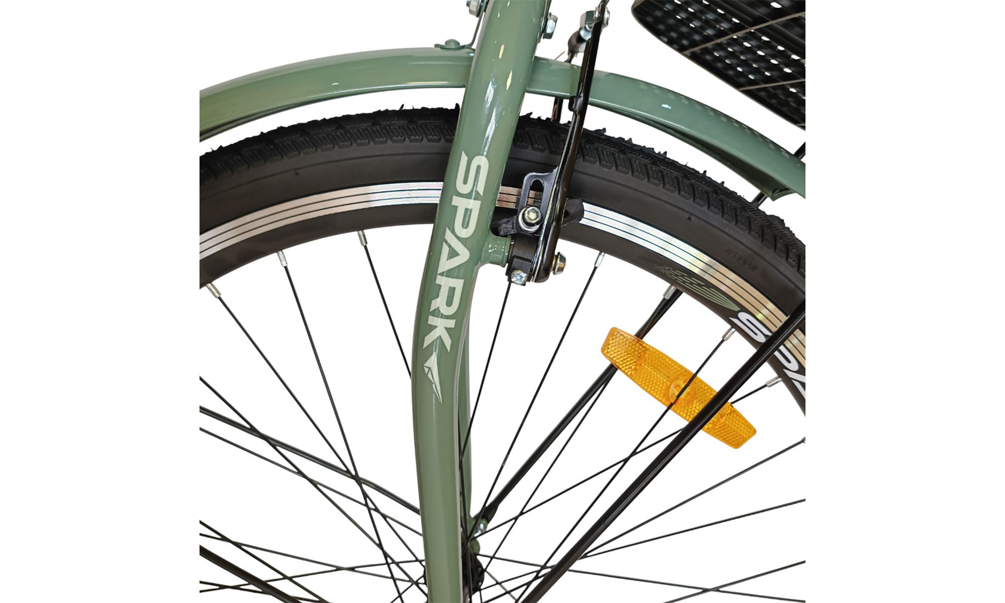 Велосипед SPARK CITY VISTA 26", размер M, рама - 17", год 2026, зеленый 3 Велосипед SPARK CITY VISTA 26", размер M, рама - 17", год 2026, зеленый 3