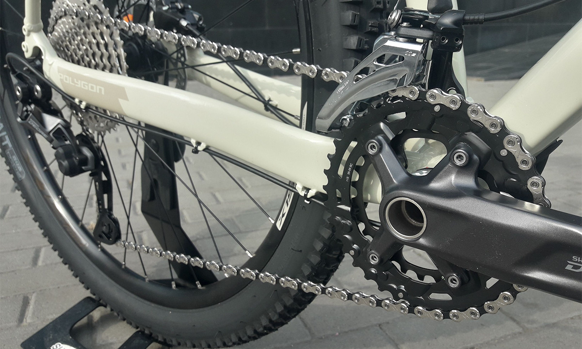 Велосипед POLYGON XTRADA 6 2X11 29", 2021, рама M, Черно-белый 3