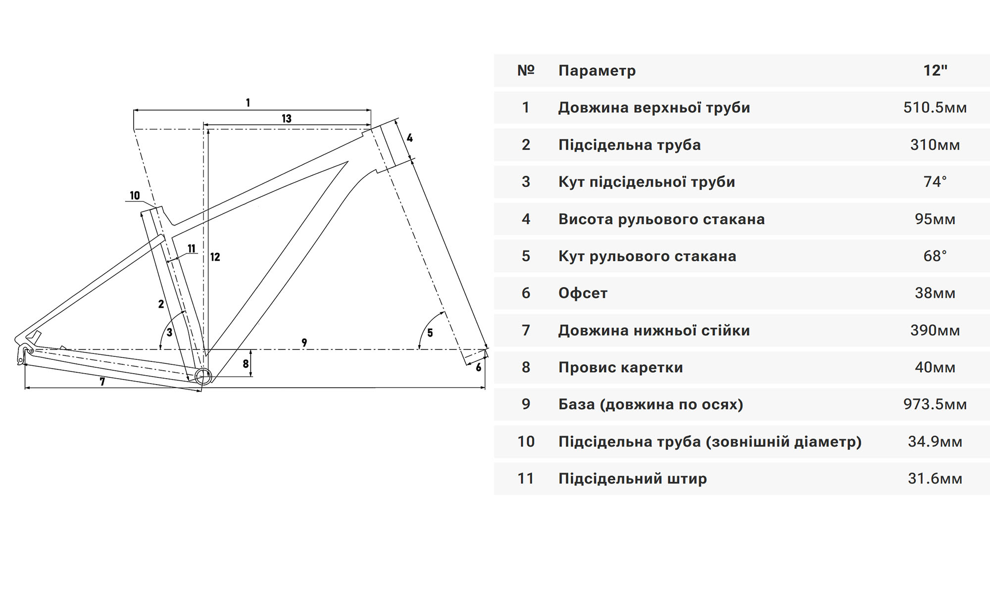 Велосипед CYCLONE DREAM 24", розмір XXS, рама 12", 2025, Сірий (мат) 8 Велосипед CYCLONE DREAM 24", розмір XXS, рама 12", 2025, Сірий (мат) 8