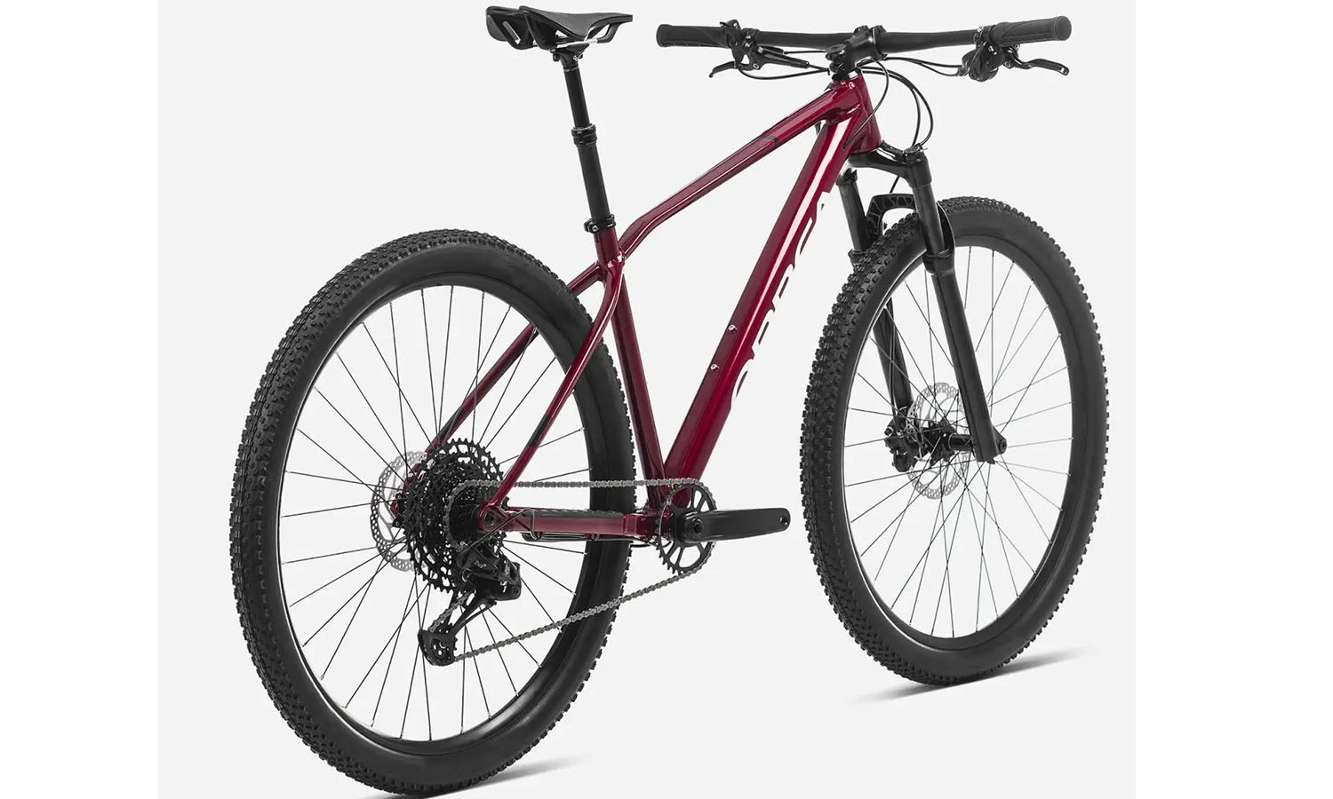 Велосипед Orbea ALMA H30 29", рама M, 2023, Metallic Dark Red - Chic White 3