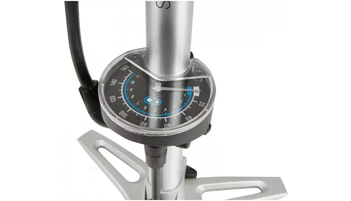 Насос напольный Crankbrothers STERLING, Silver 2 Насос напольный Crankbrothers STERLING, Silver 2