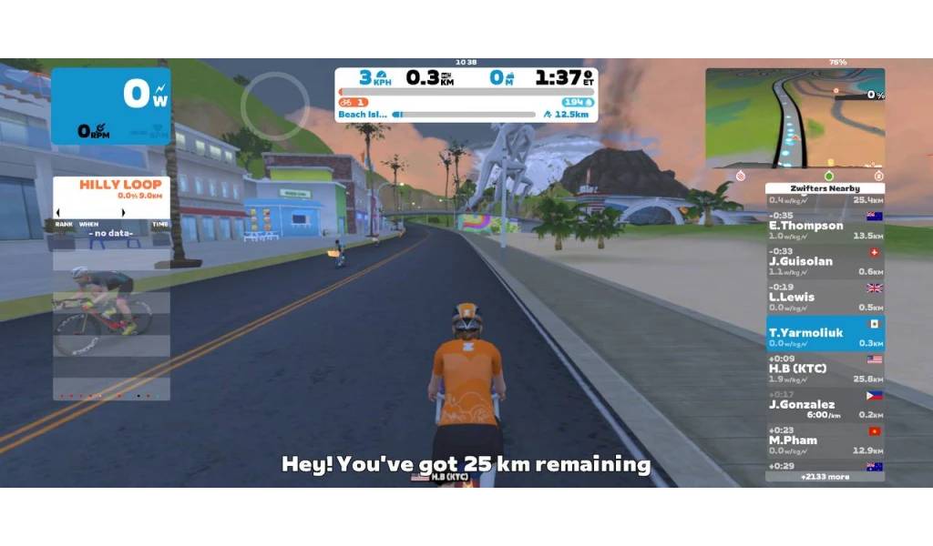 Велотренажер Besport BS-6047 MYBIKE электромагнитный черно-желтый 3