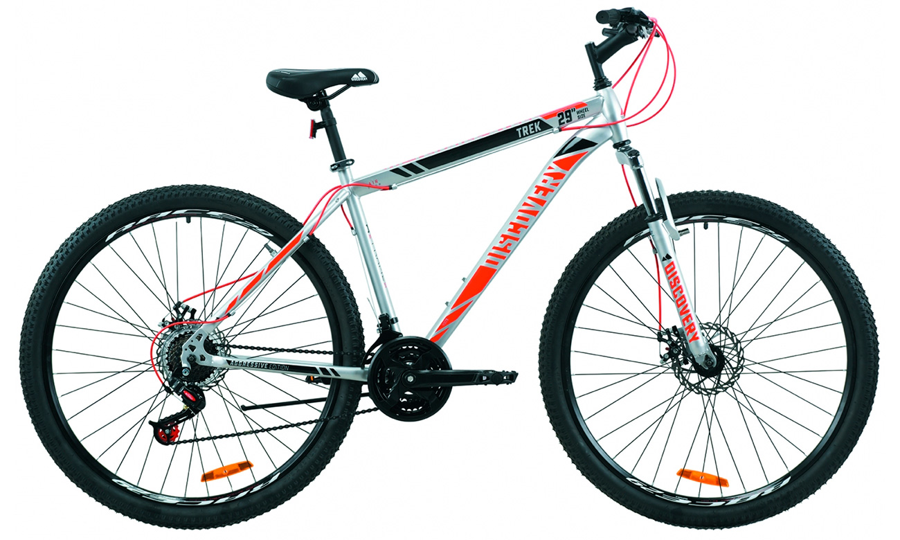 Велосипед Discovery 29" TREK DD (2020) 2020 Сіро-червоний 6