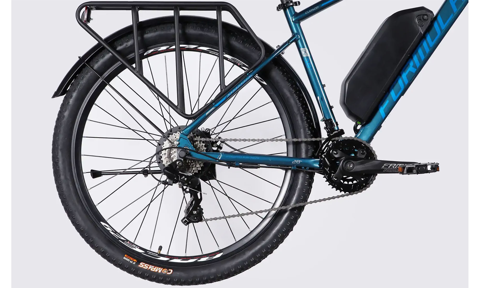 Велосипед з електроприводом Formula eCURSOR MAN DD CS 29", розмір L, рама-19", 48B, 13А*г, 500Вт, рік 2026, темно-синій 2