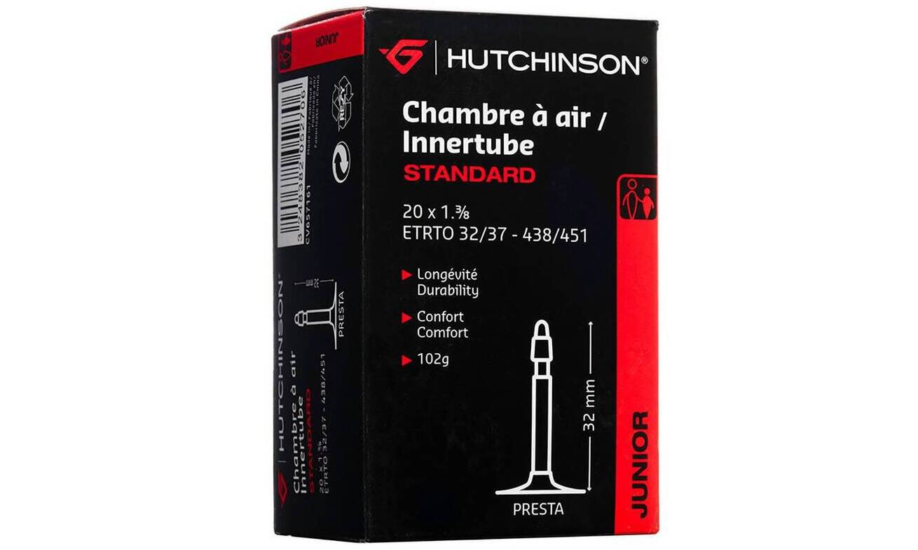 Камера HUTCHINSON CH 20X1,3/8 VF 32 мм Камера HUTCHINSON CH 20X1,3/8 VF 32 мм