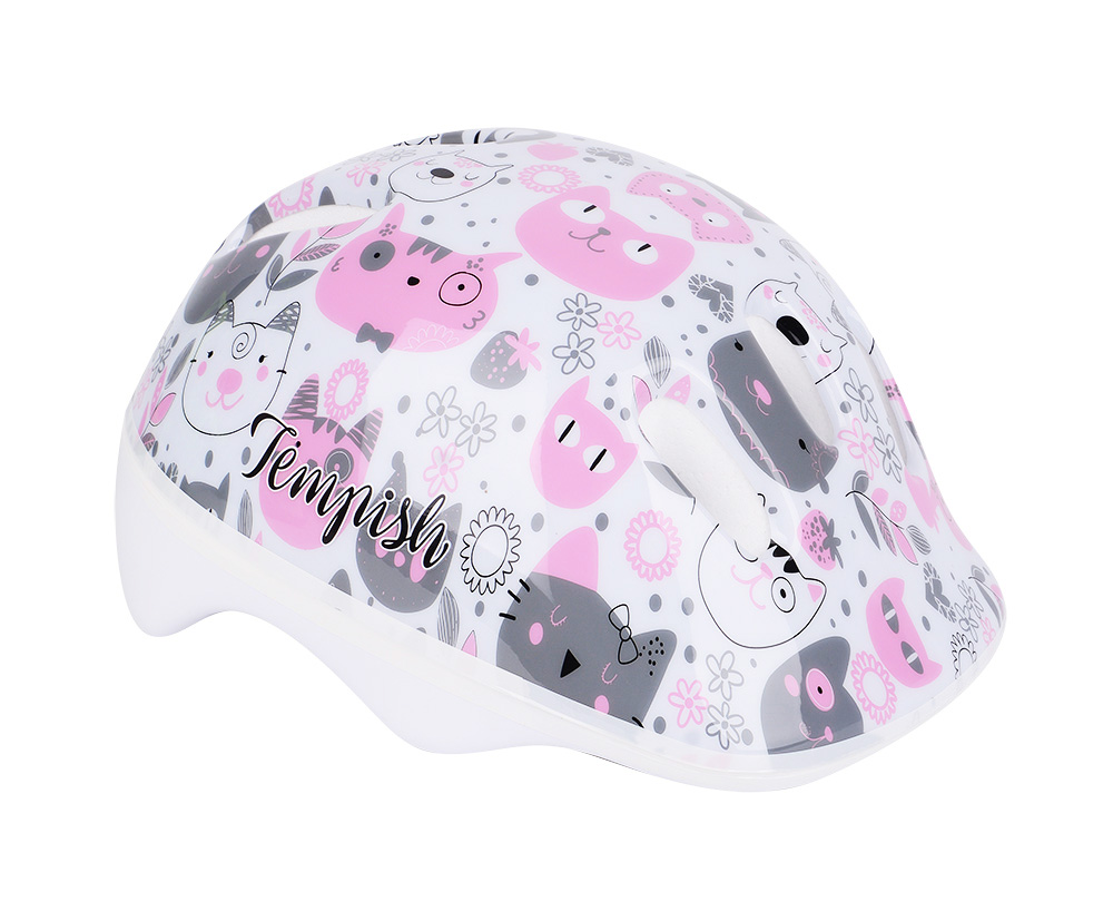 Фотография Комплект детский Tempish KITTY BABY SKATE (ролики, защита конечностей, шлем), размер 26-29 Розовый 3