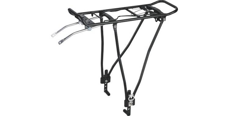 Багажник KAIWEI KW-637-08-03 26-29" алюм. під диск гальма чорний 2 Багажник KAIWEI KW-637-08-03 26-29" алюм. під диск гальма чорний 2