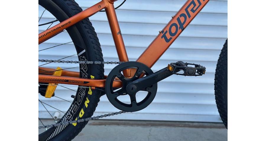 Велосипед Toprider Thunder 26" размер S рама 15 Золотый 3