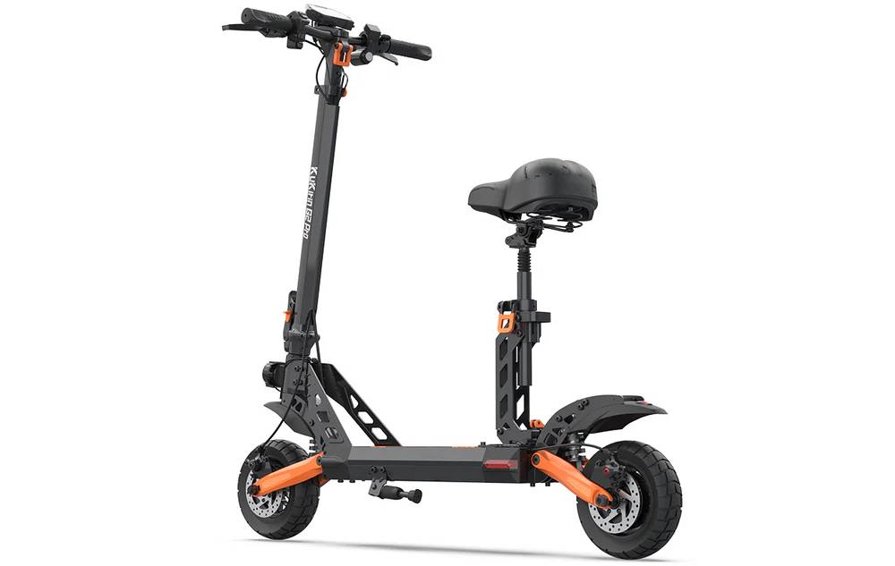 Електросамокат із сидінням KUGOO KIRIN G2 PRO New (1200 Вт; 15 Аh 48 В), чорний 11