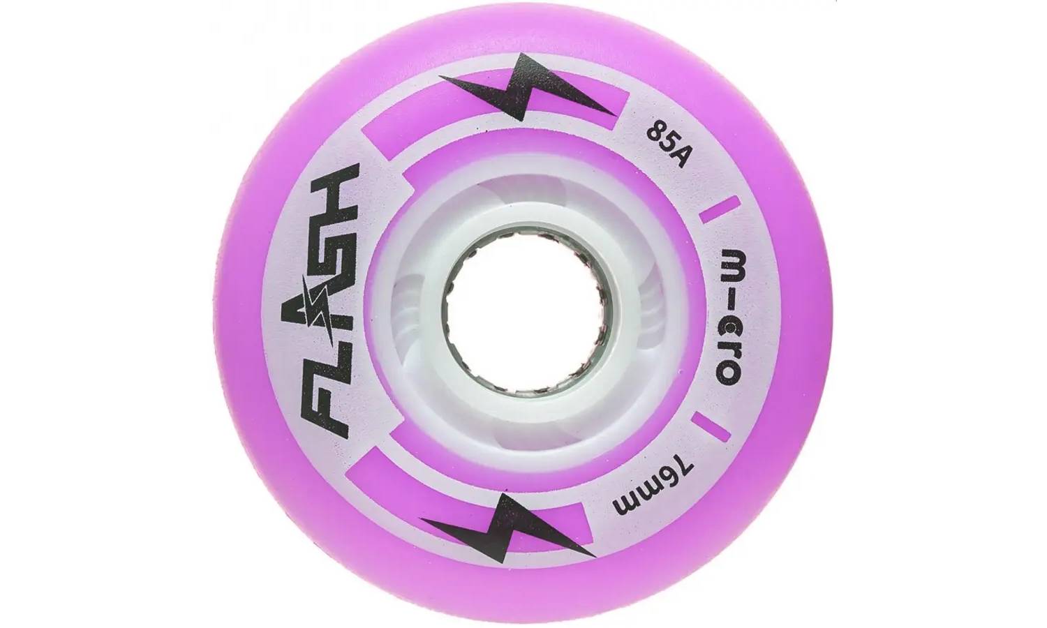 Фотографія Коліса для роликів Micro Flash 76 мм pink