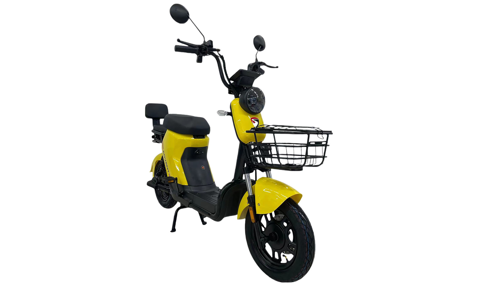 Электровелосипед SPARK ADVENT 14" 48V/500W/20Ah, Желтый 2