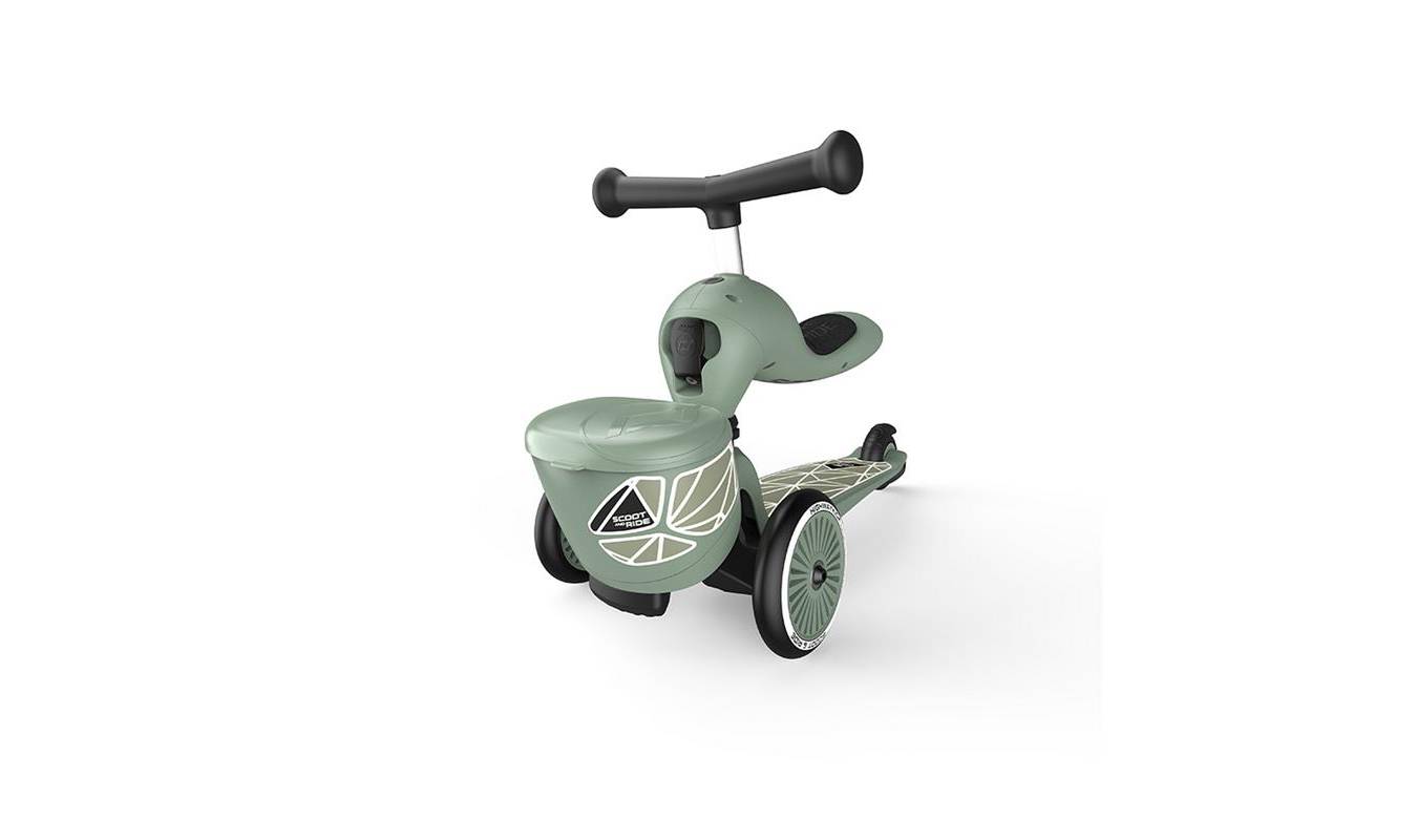 Фотография Самокат Scoot and Ride серии Highwaykick-1 Lifestyle зеленый, 1-5 лет/20-50 кг 7