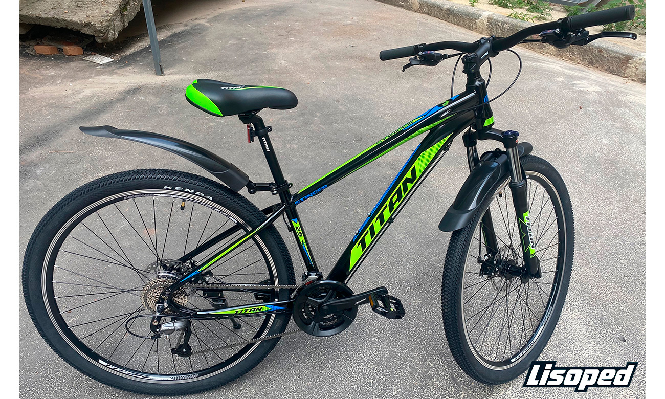 Велосипед Titan Stinger 29" (2020) 2020 black 5