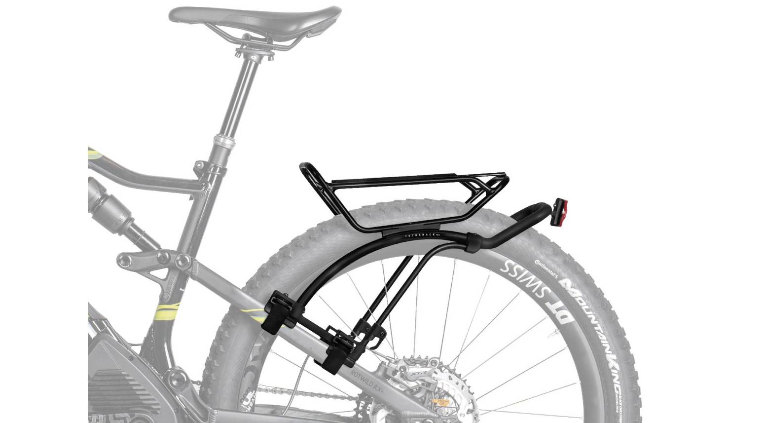 Фотографія Багажник задній Topeak TetraRack M2 MTX МТБ, чорний 3