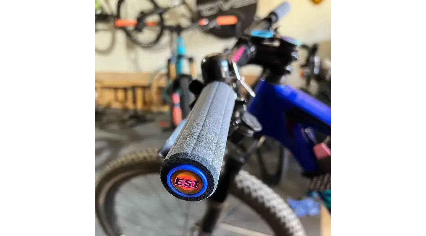 Гріпси ESI Ribbed Extra Chunky Black Silicone Bicycle Grips 4