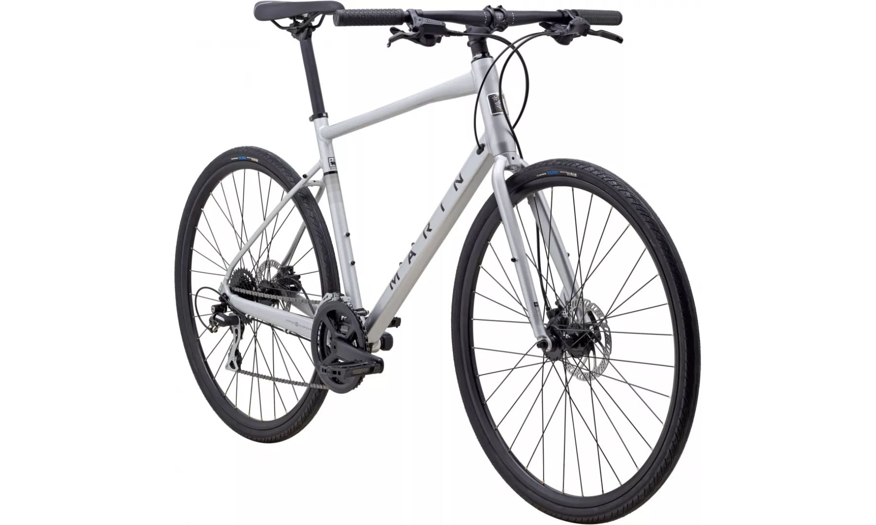 Велосипед 28" Marin Fairfax 2 размер рамы M 2024 Gloss Silver/Black 3