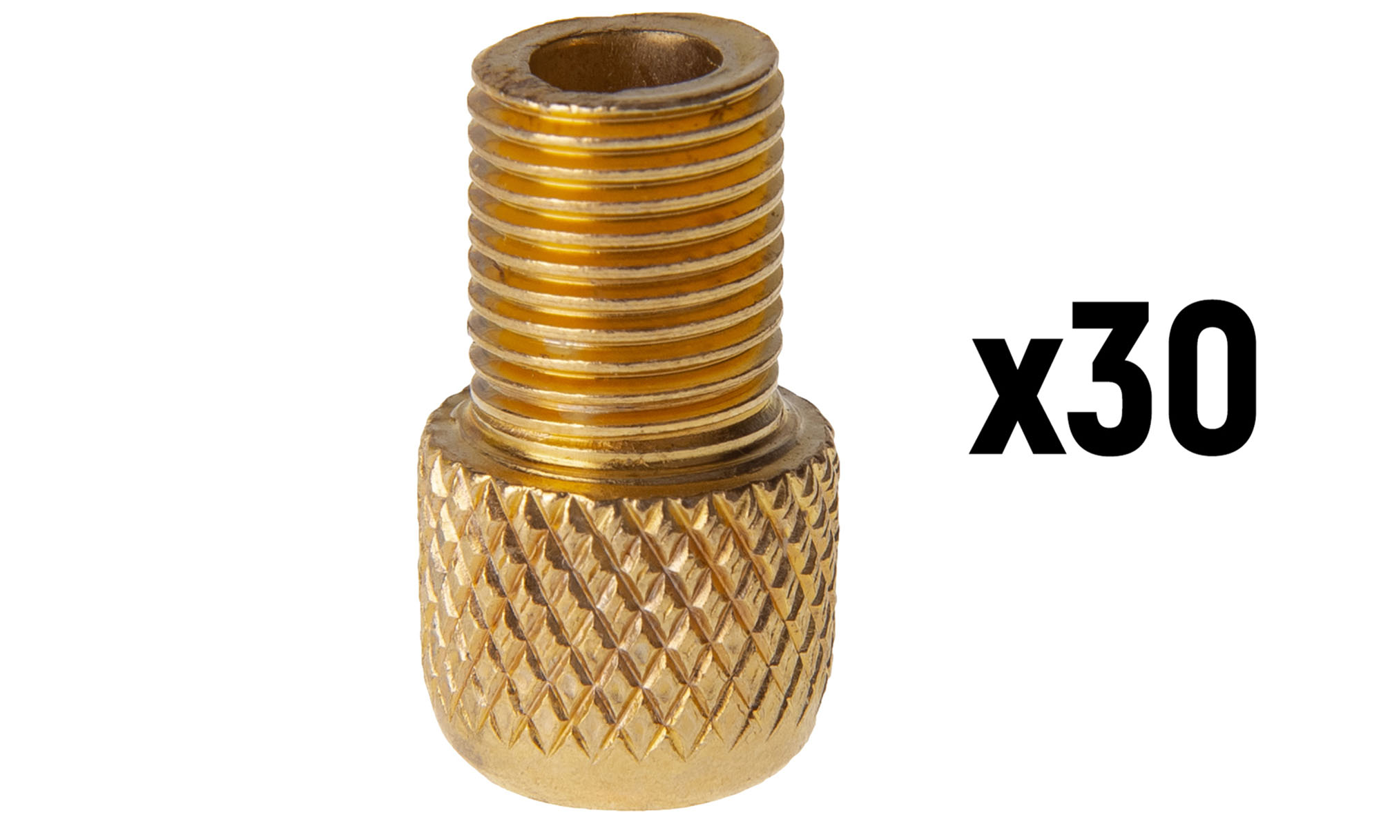 Переходник ONRIDE CL AV-FV с ниппеля FV на AV, латунь (уп 30 шт.) 