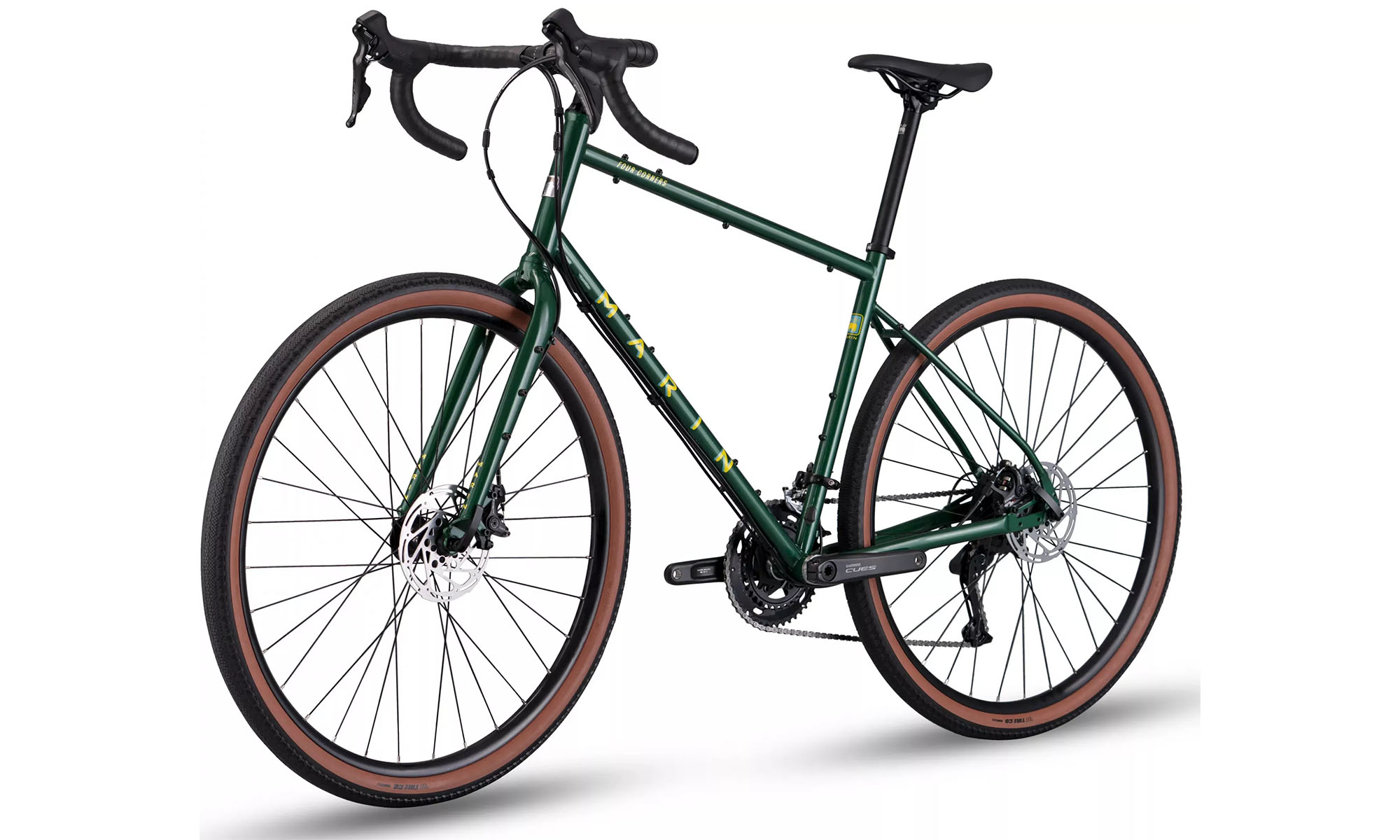 Велосипед Marin FOUR CORNERS 1 28", размер L, год 2026, зеленый 3