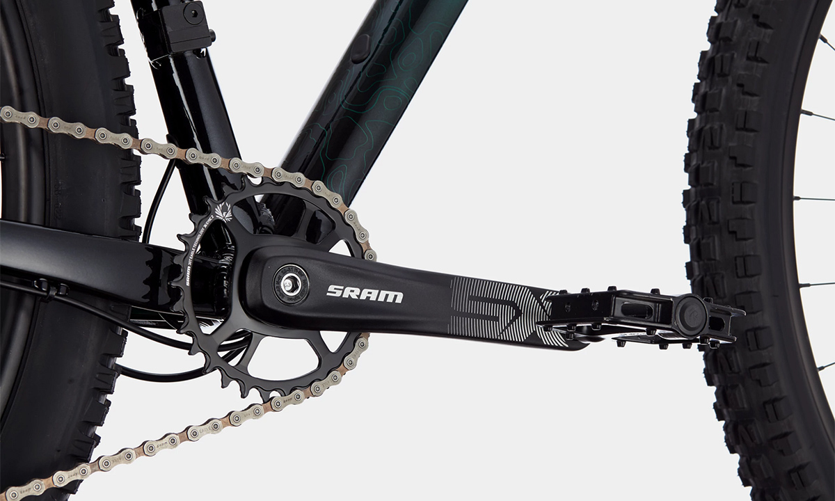 Велосипед Cannondale TRAIL SE 2 29" 2021, розмір L, Зелено-чорний 4