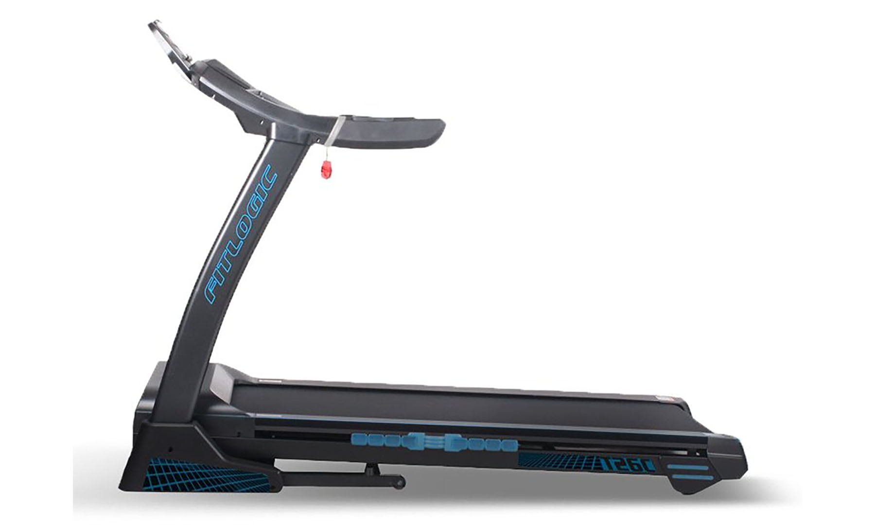 Беговая дорожка FitLogic T26C черно-синяя 3