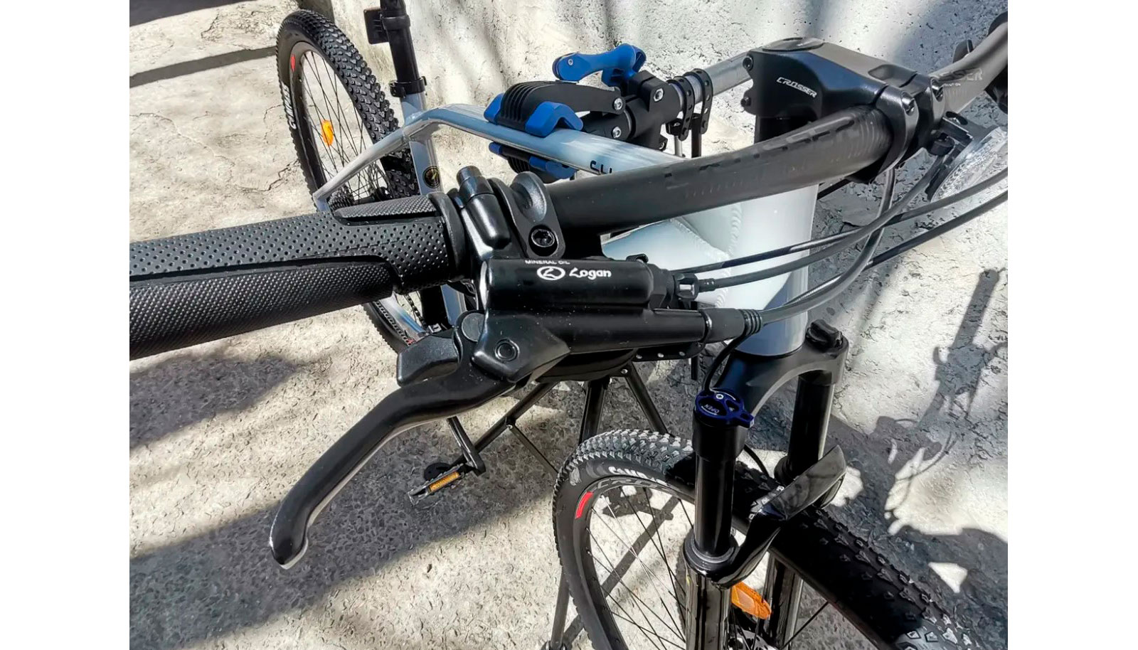 Фотографія Велосипед Crosser Shadow 2х9 29" розмір L рама 19 2021 Сірий 3
