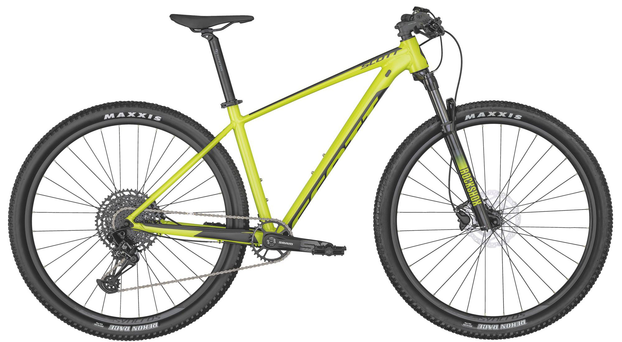 Фотография Велосипед SCOTT Scale 970 29" размер XL yellow (CN)