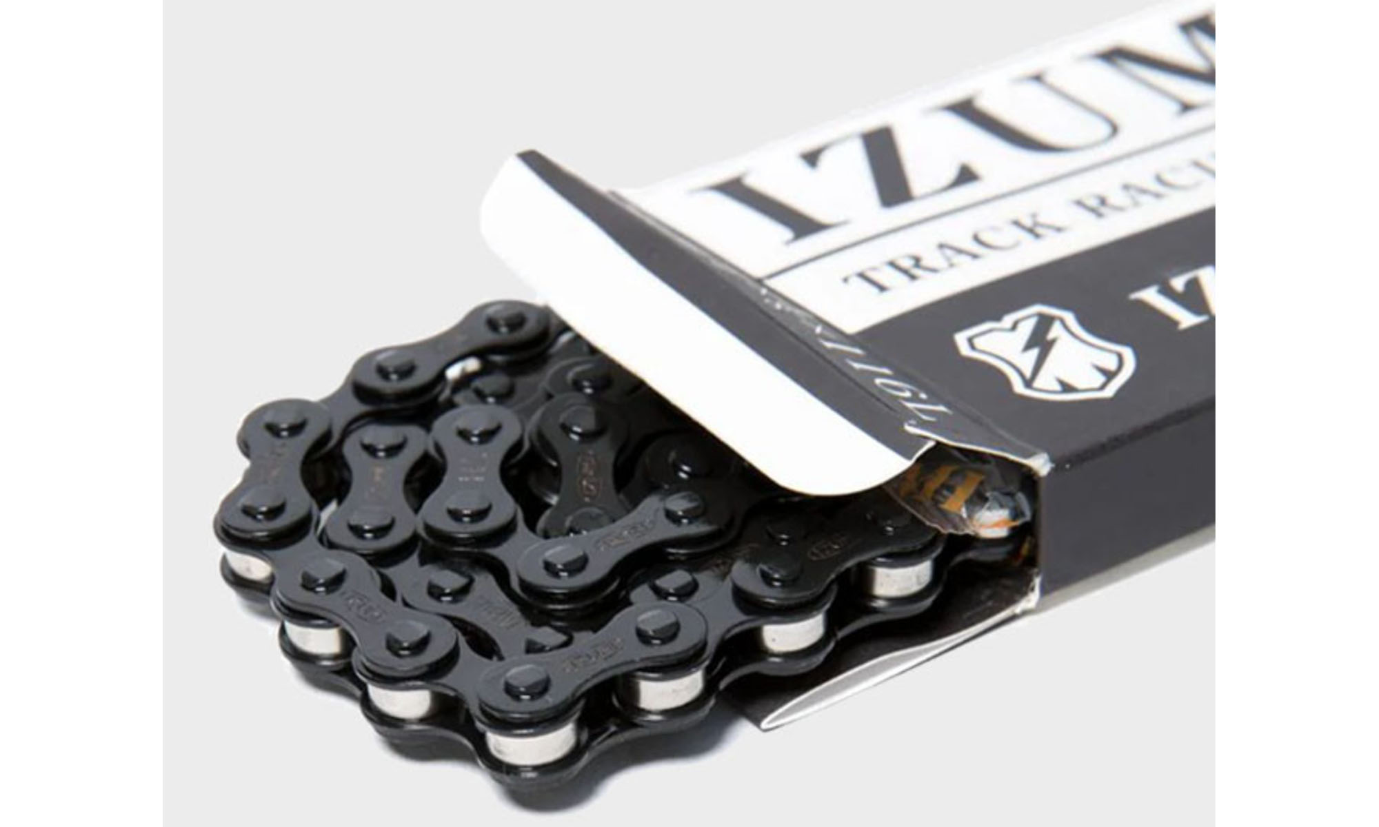 Ланцюг Izumi ES410JB MASH-B Chain, 1/8" - 116L JetBlack/MashBlack Ланцюг Izumi ES410JB MASH-B Chain, 1/8" - 116L JetBlack/MashBlack