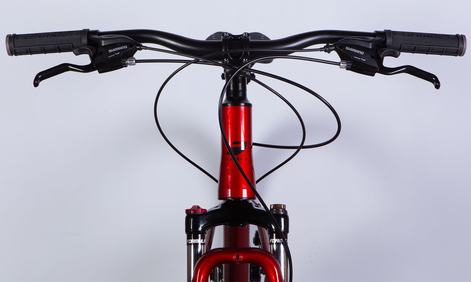 Велосипед Formula MOTION DD FR 29", размер M, рама 17", 2025, красно-серебристый  6