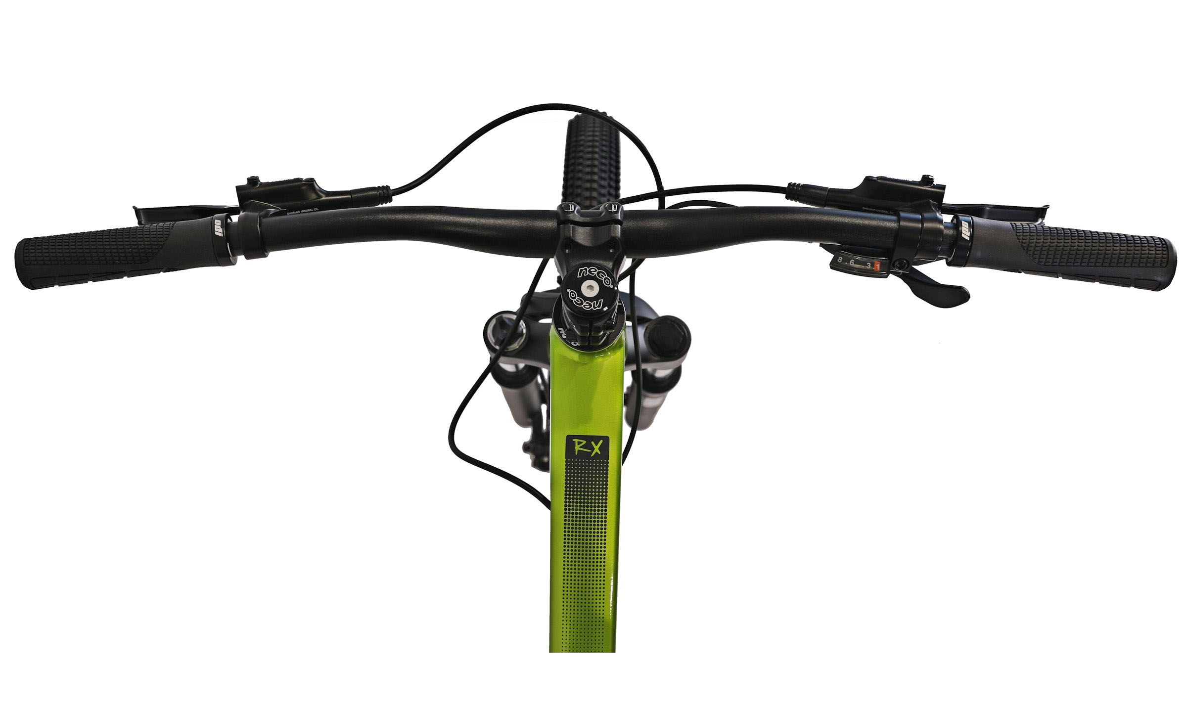 Фотография Велосипед CYCLONE RX 26" размер S 2025 Салатовый (мат) 2