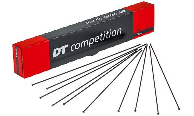 Спицы DT Swiss Competition Race Straight pull 2.0/1.6/2.0 mm x 292mm Black (Черный) 100шт Спицы DT Swiss Competition Race Straight pull 2.0/1.6/2.0 mm x 292mm Black (Черный) 100шт