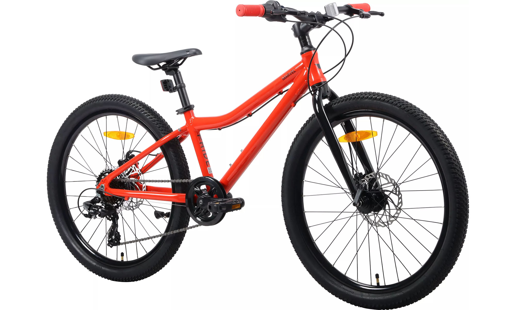 Велосипед Pride MARVEL 4.1 24", размер XS, год 2026, червоний 3