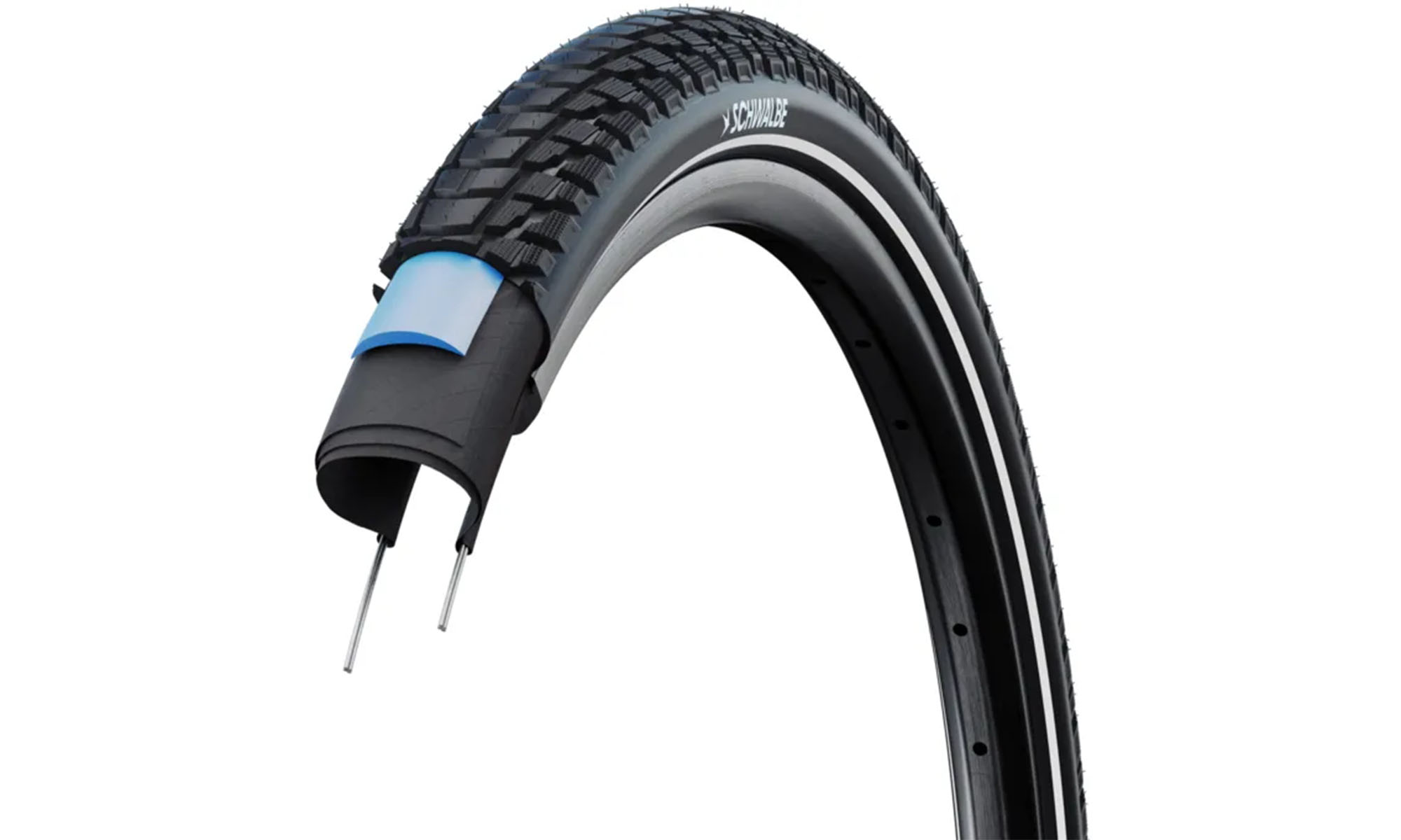 Покрышка Schwalbe MARATHON PLUS TOUR 28x2.15 (55-622), SmartGuard, TwinSkin, B/B+RT, HS619, ADDIX GREEN, 67EPI 38B 2 Покрышка Schwalbe MARATHON PLUS TOUR 28x2.15 (55-622), SmartGuard, TwinSkin, B/B+RT, HS619, ADDIX GREEN, 67EPI 38B 2