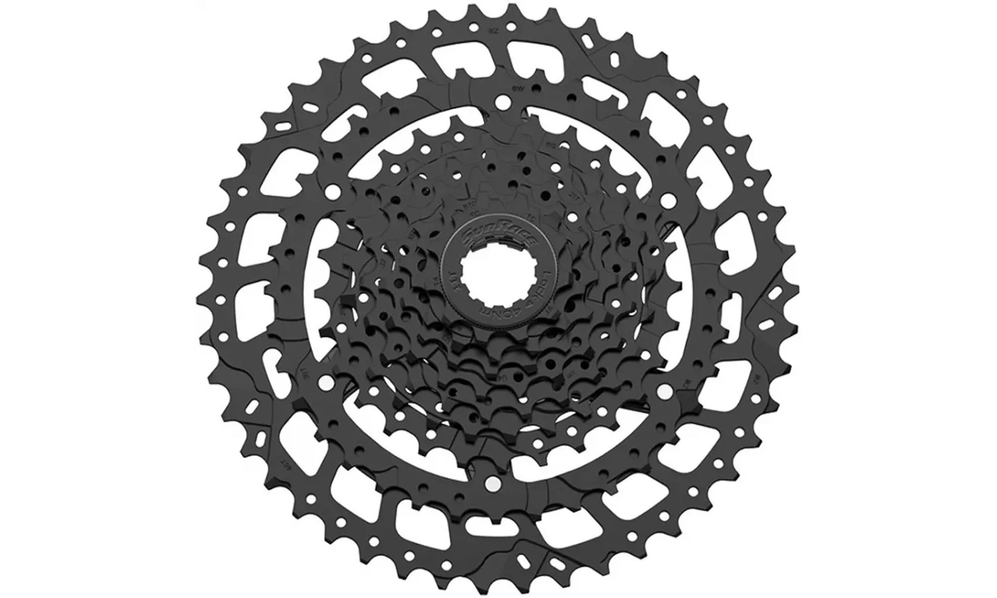 Кассета SUN RACE U980, 9-k 11-42T, черная Кассета SUN RACE U980, 9-k 11-42T, черная