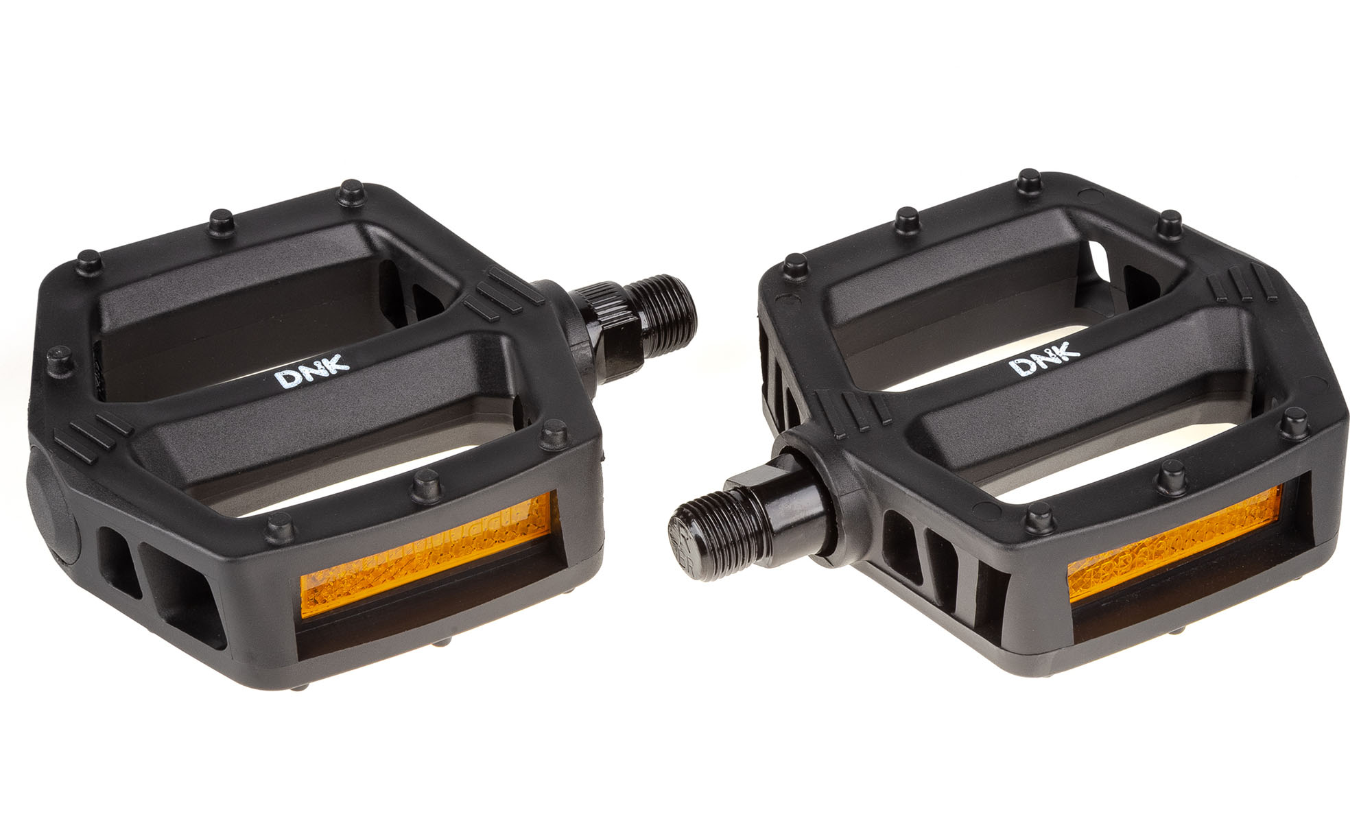 Педалі DNK Orbi 10, пластик (109 х 95), кульки, чорний (polybag) 