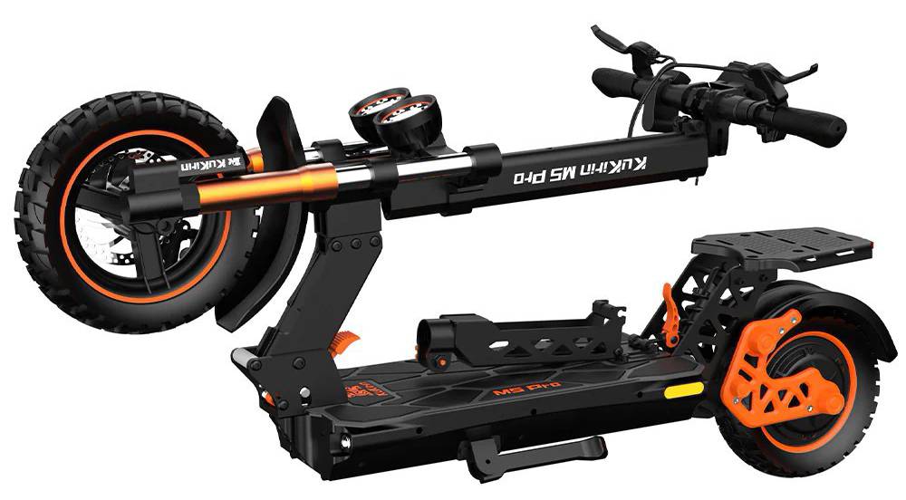 Електросамокат із сидінням KUGOO KIRIN M5 Pro (1200 Вт; 20 Аh; 48 В), чорний 7