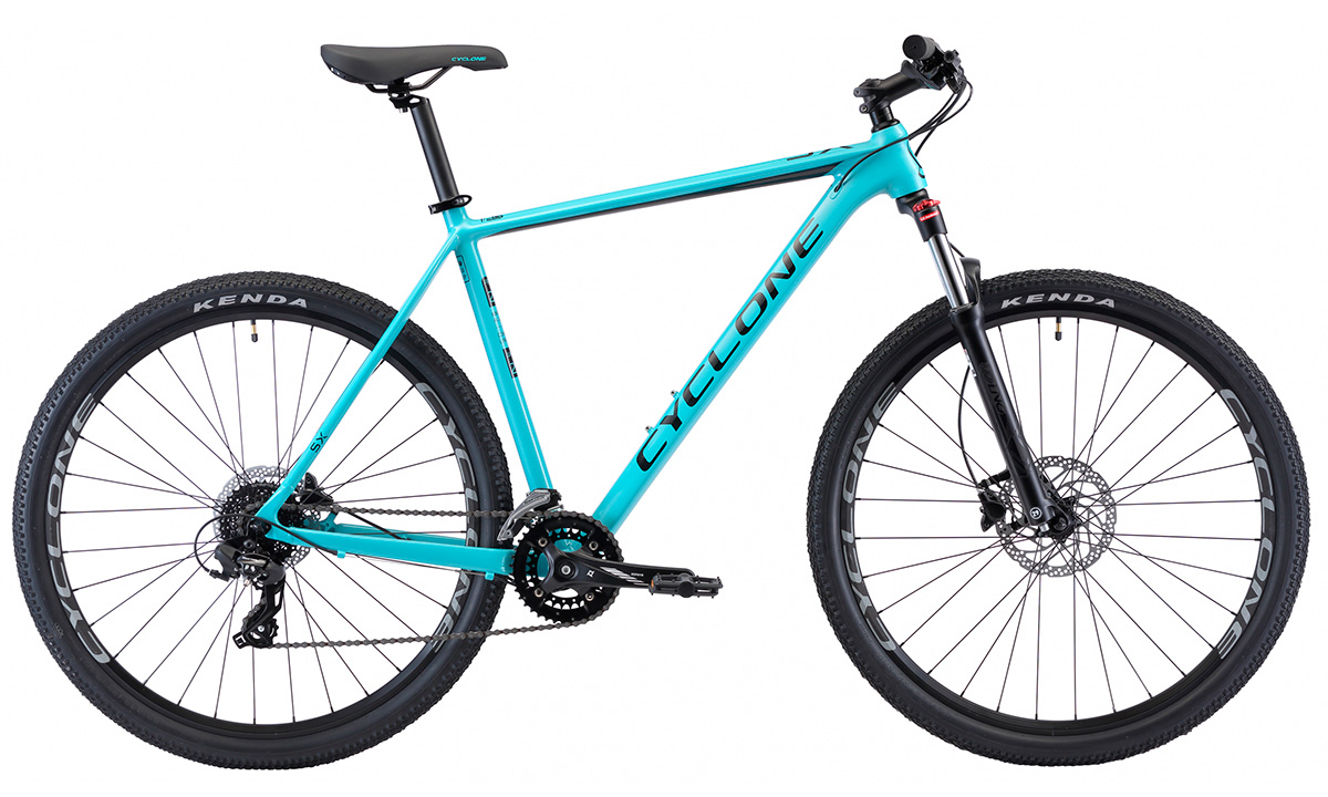 Велосипед 29" Cyclone SX (2020) 2020 голубой 7
