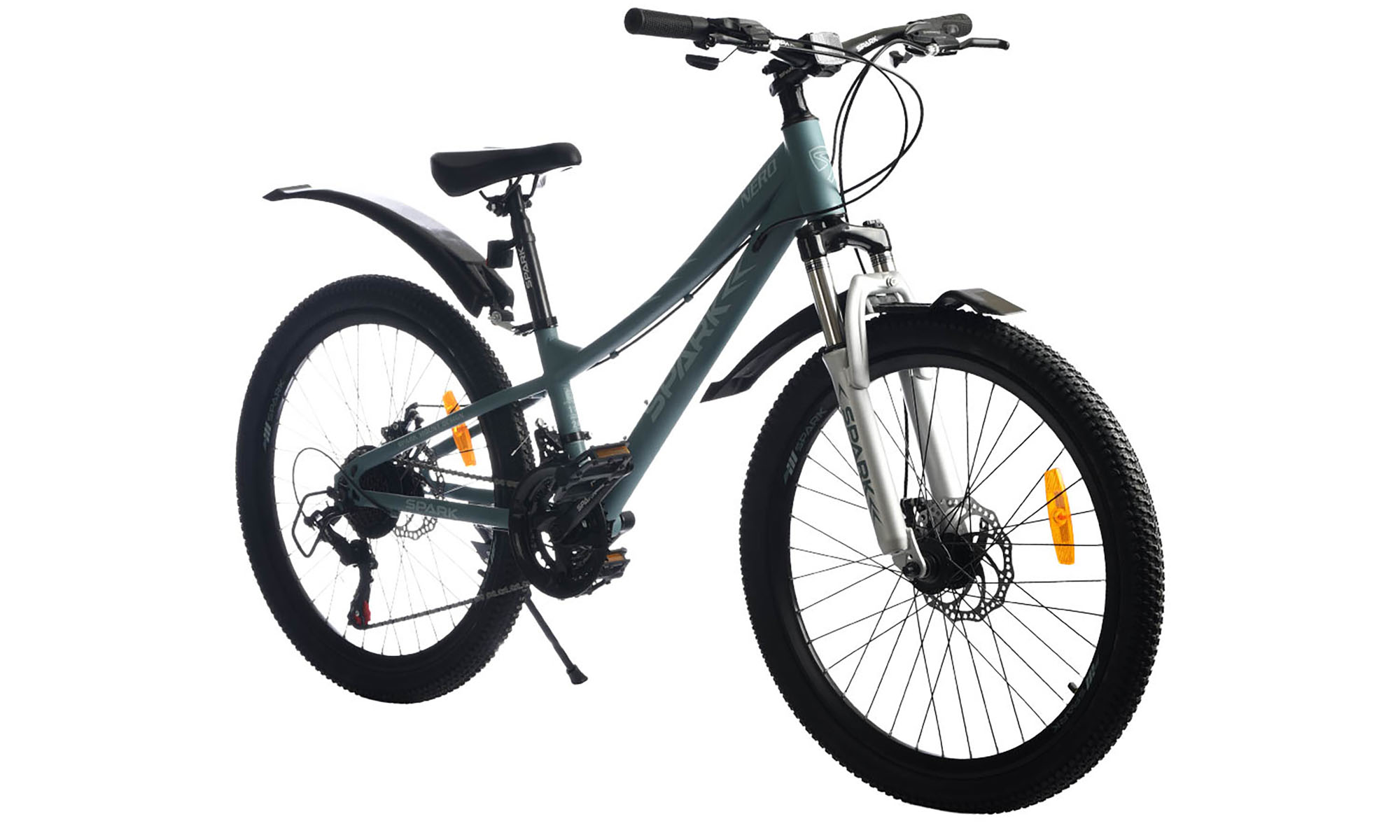 Велосипед SPARK NERO 24", размер XXS, рама 11", год 2026, темно-бирюзовый 3 Велосипед SPARK NERO 24", размер XXS, рама 11", год 2026, темно-бирюзовый 3