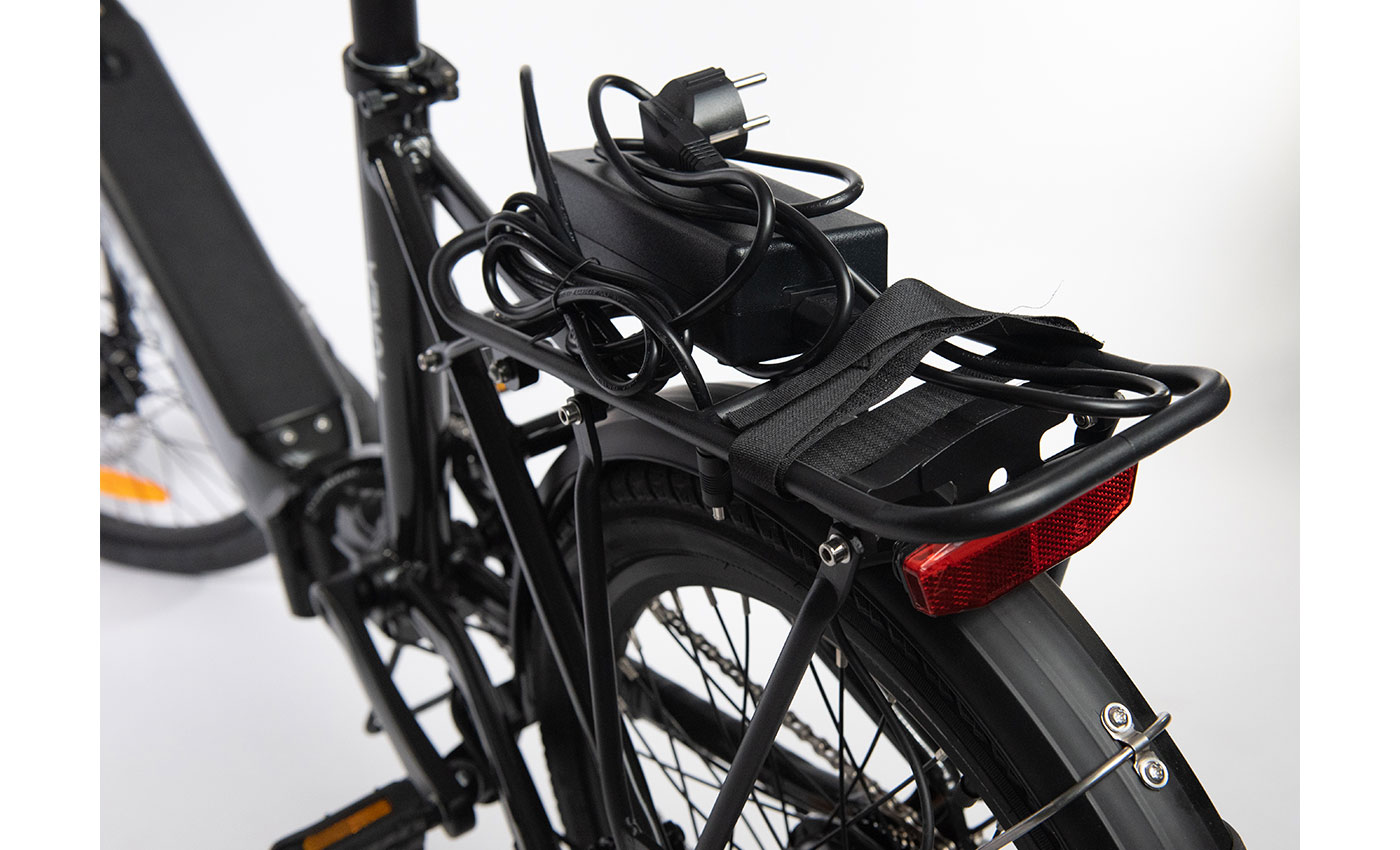 Електровелосипед складаний Vento FORZA 20" 2022 Black Satin 7