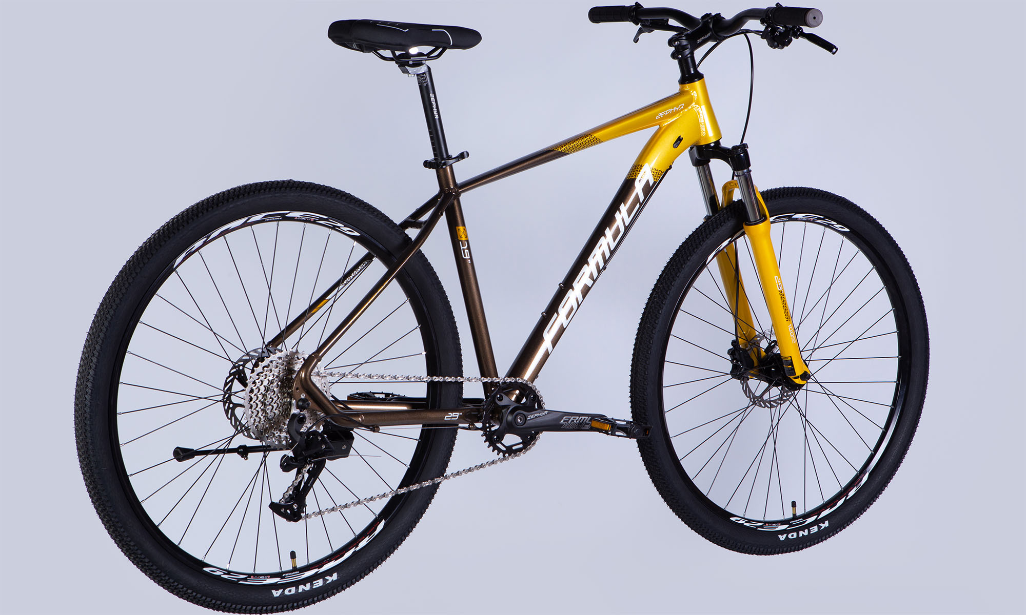 Велосипед Formula ZEPHYR 1.0 HDD 29", размер L, рама 19", 2025, золотисто-коричневий  2