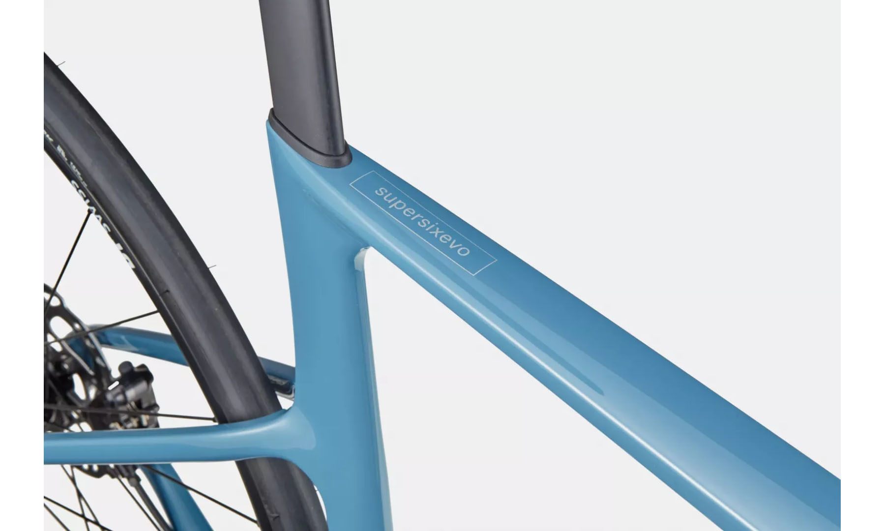 Фотография Велосипед Cannondale SuperSix EVO Carbon 4 28" размер L рама 56см 2024 SMC 9