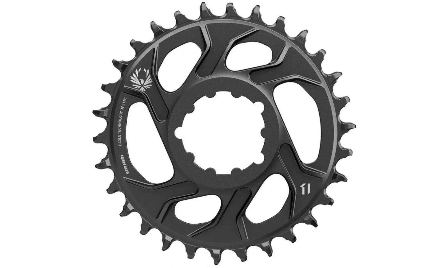 Фотография Звезда Sram CR X-SYNC EAGLE 30T DM -4 OFFSET BLK