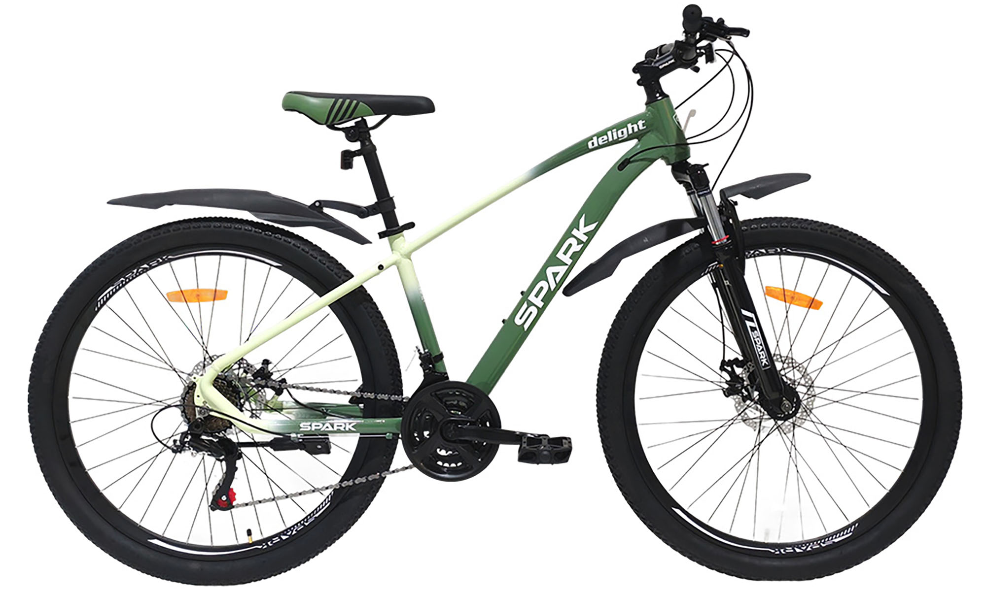 Велосипед SPARK DELIGHT 27,5", размер S, рама 15", 2025, зеленый 