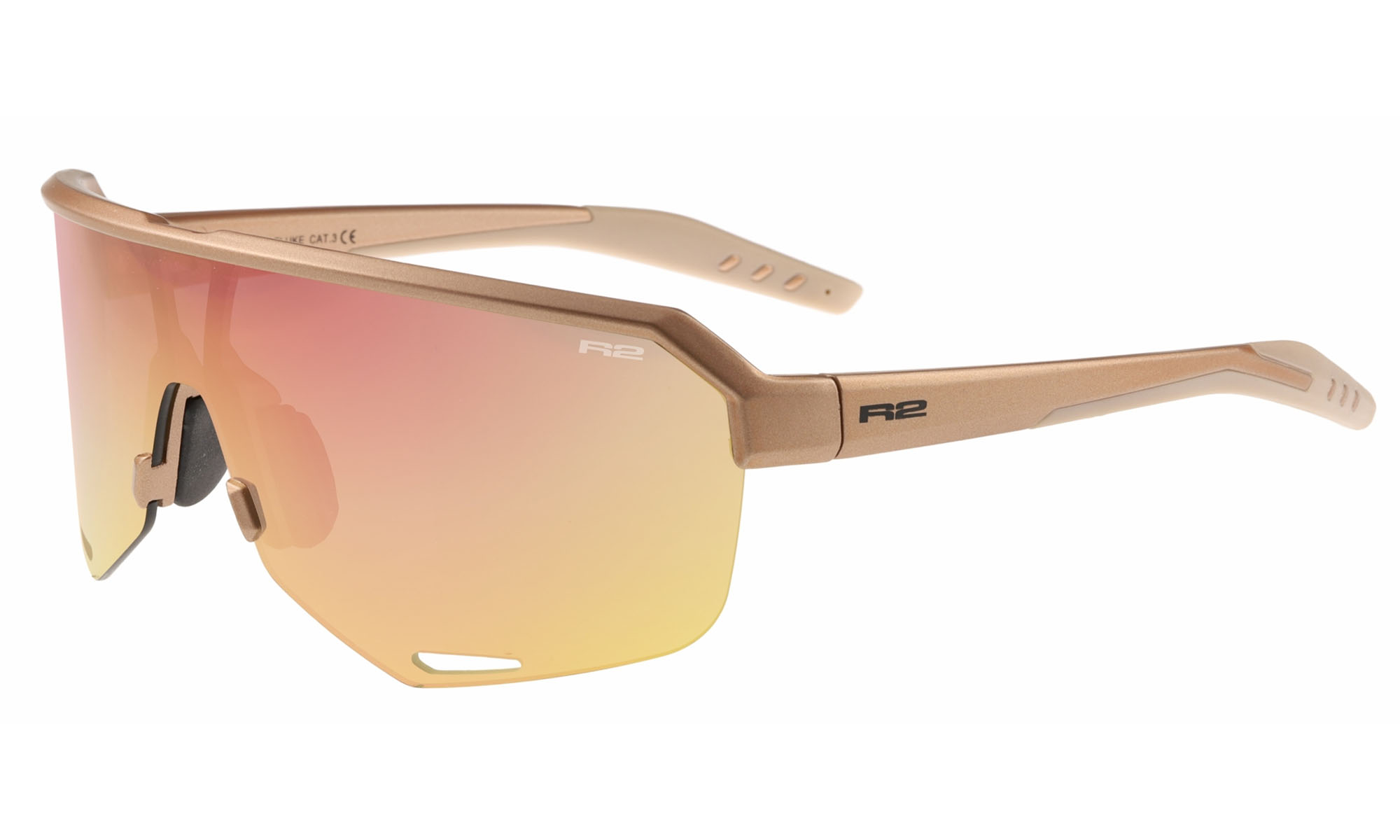 Окуляри R2 FLUKE brown (PC), лінза brown, покриття pink revo, кат. 3 