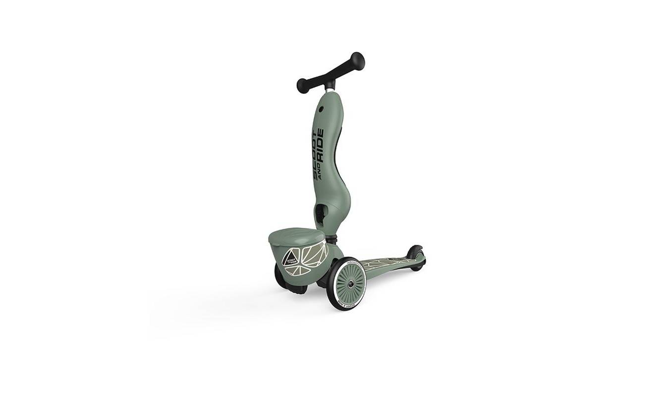 Фотография Самокат Scoot and Ride серии Highwaykick-1 Lifestyle зеленый, 1-5 лет/20-50 кг 2