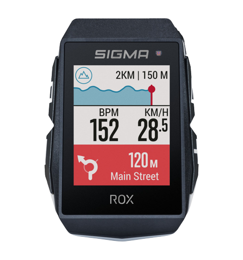 Велокомп'ютер Sigma Sport ROX 11.1 EVO Sensor Set, Чорний 2 Велокомп'ютер Sigma Sport ROX 11.1 EVO Sensor Set, Чорний 2